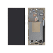 Ecran Complet Titane Jaune Galaxy S24 Ultra (S928) (PA)