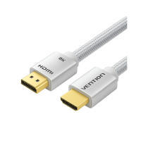 VENTION Câble HDMI 8K Argent (1m)