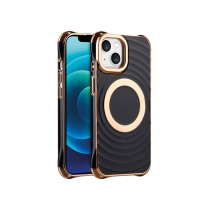 Coque Glam MagSafe iPhone 15 Pro Max (Noir)
