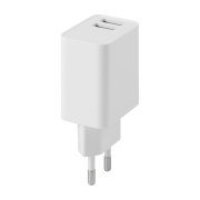 FAIRPLAY VENEZIA Chargeur 2 USB (A+A) 12W (Blanc)
