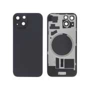 Vitre Arrière Complète Noire iPhone 15 (Avec MagSafe) (Sans Logo)
