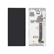 Ecran Complet Blanc Galaxy Note 20 Ultra (N985F/986B) (Avec châssis)