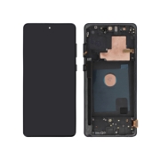Ecran Complet Noir Galaxy Note 10 Lite (N770F) (Avec châssis)
