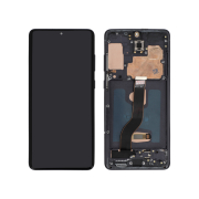 Ecran Complet Noir OLED Galaxy S20+ (G985F/G986B) (Avec châssis)