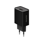 FAIRPLAY Chargeur 12W USB-A (Noir) (Bulk)