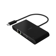 BELKIN Adaptateur USB-C Multimédia + Recharge (GBE,HDMI,VGA,USB-A) 100W