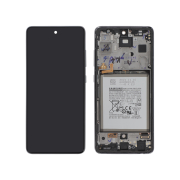 Ecran Complet Noir Galaxy A52S 5G (A528B) (Avec Batterie)
