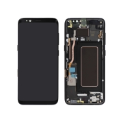 Ecran Complet Noir Carbone Galaxy S8 (G950F)