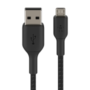 BELKIN Câble Tressé Micro-USB 1m (Noir)