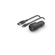 BELKIN Chargeur voiture complet USB-C (24W)