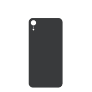 Vitre Arrière Noir iPhone XR (Large Hole) (Sans Logo)