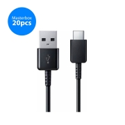 SAMSUNG Lot de 2 Câbles USB-C 1,5m (Noirs) (Masterbox 20pcs)