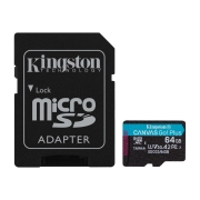 KINGSTON Go+ Carte microSD 64Go