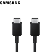 SAMSUNG Cable USB-C vers USB-C, 25W, 1.8m (Noir)