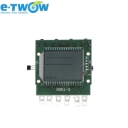 E-TWOW Afficheur LCD Monochrome ECO Plus (Noir/blanc)