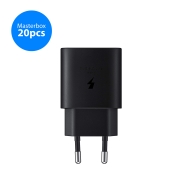 SAMSUNG Adaptateur secteur USB-C 25W sans câble (Noir) (Masterbox 20pcs)