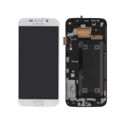 Ecran Complet Blanc Galaxy S6 Edge Blanc (G925F)