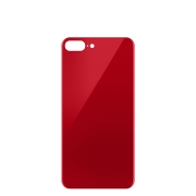Vitre Arrière Rouge iPhone 8 Plus (Large Hole) (Sans Logo)