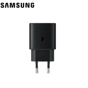 SAMSUNG Adaptateur secteur USB-C 25W sans câble (Noir)