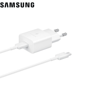 SAMSUNG Chargeur Secteur USB-C 15W (avec câble) (Blanc)
