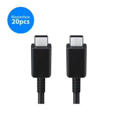 SAMSUNG Câble USB-C vers USB-C 25W, 1,8m (Noir) (MasterBox 20pcs)