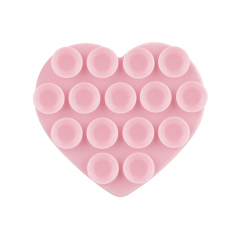 Support Ventouse Coeur (Rose)