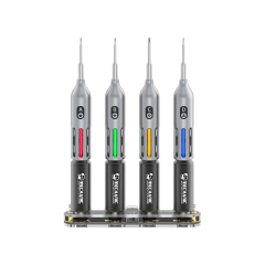MECHANIC Pack de 4 tournevis LED avec Station de Charge Magnétique (Firefly)