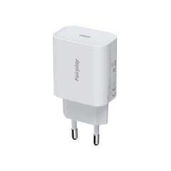 FAIRPLAY Chargeur 25W USB-C (Blanc) (Bulk)