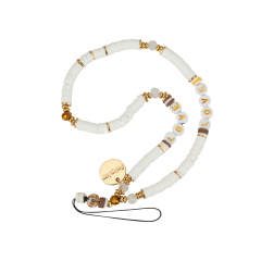 FAIRPLAY Chaine Courte 40cm Dayna (Blanc)