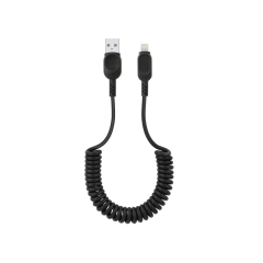 FAIRPLAY Câble Twisted Lightning 1,8m (Noir)