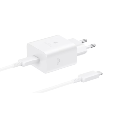 SAMSUNG Adaptateur Secteur USB-C 45W + Câble (Blanc) (Masterbox 10pcs)