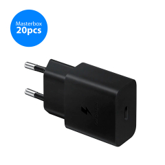 SAMSUNG Pack Chargeur 15W + Câble USB-C (Noir) (Masterbox 20pcs)