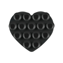Support Ventouse Coeur (Noir)