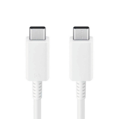 SAMSUNG Câble 25W USB-C vers USB-C 1,8m (Blanc) (Bulk)