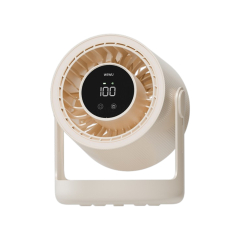 WIWU Hurricane Ventilateur Bureau à Lumière Ambiante (Blanc)
